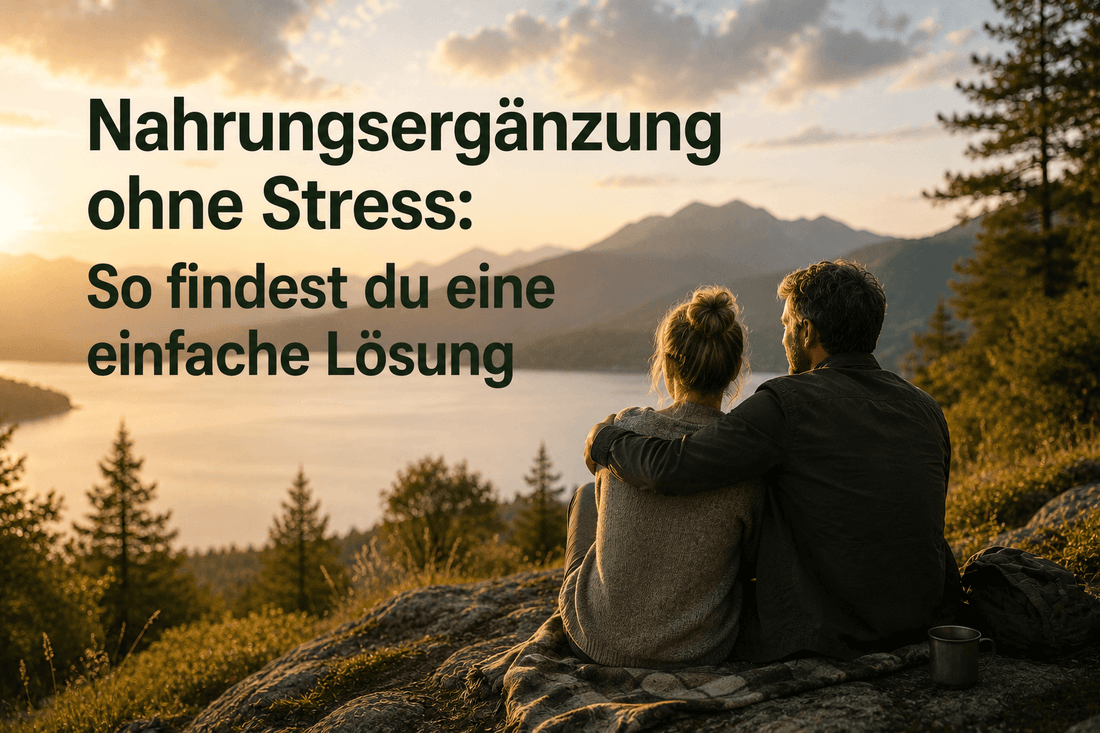 Nahrungsergänzung ohne Stress: So findest du eine einfache Lösung