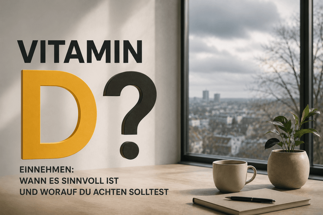 Vitamin D einnehmen: Wann es sinnvoll ist und worauf du achten solltest