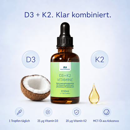 Vitamin D3+K2 Tropfen