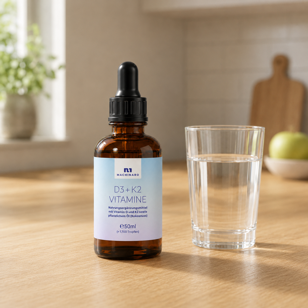 Vitamin D3+K2 drops