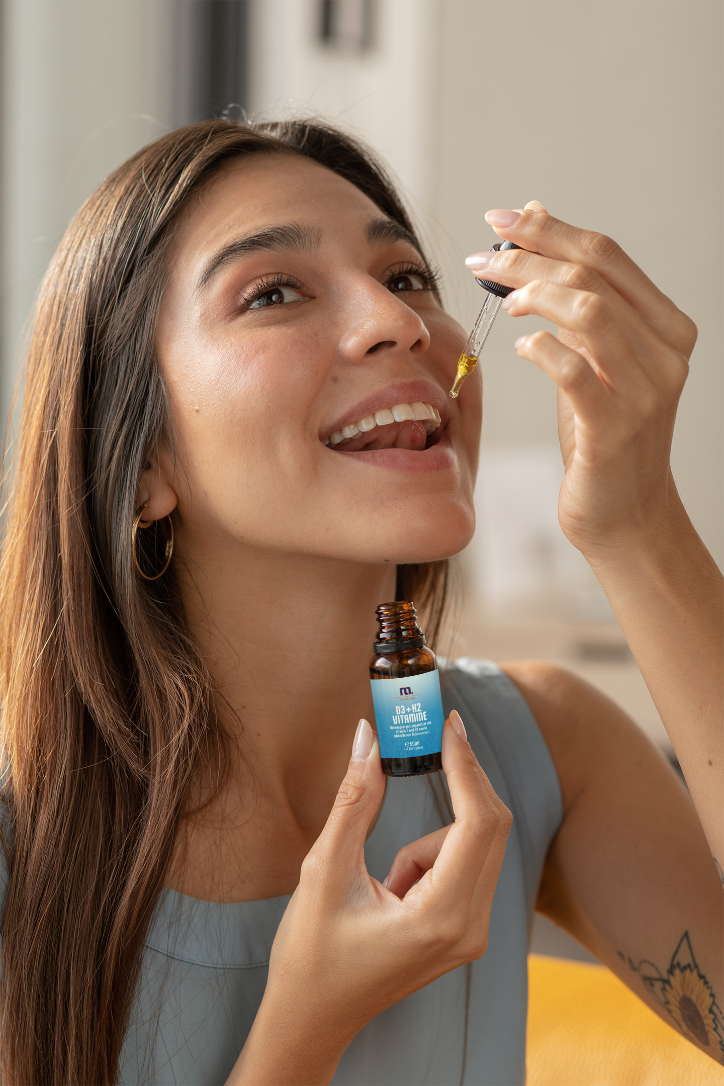 Vitamin D3+K2 drops