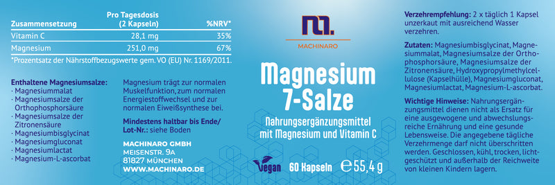 Magnesium 7 Salze
