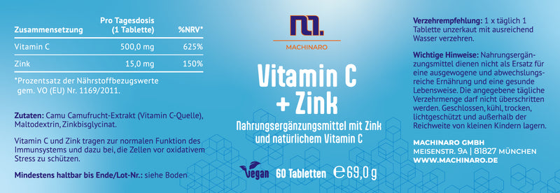 Vitamin C + Zink